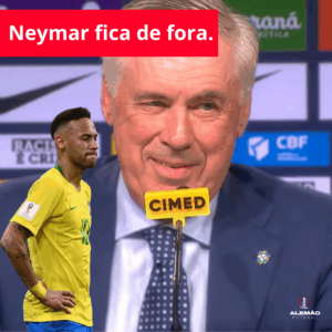 Ancelotti anuncia a lista de convocados da Seleção Brasileira para as Eliminatórias da Copa de 2026