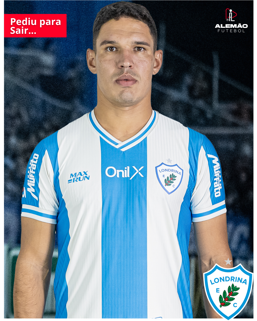 Volante Sousa se despede do Londrina EC após proposta internacional