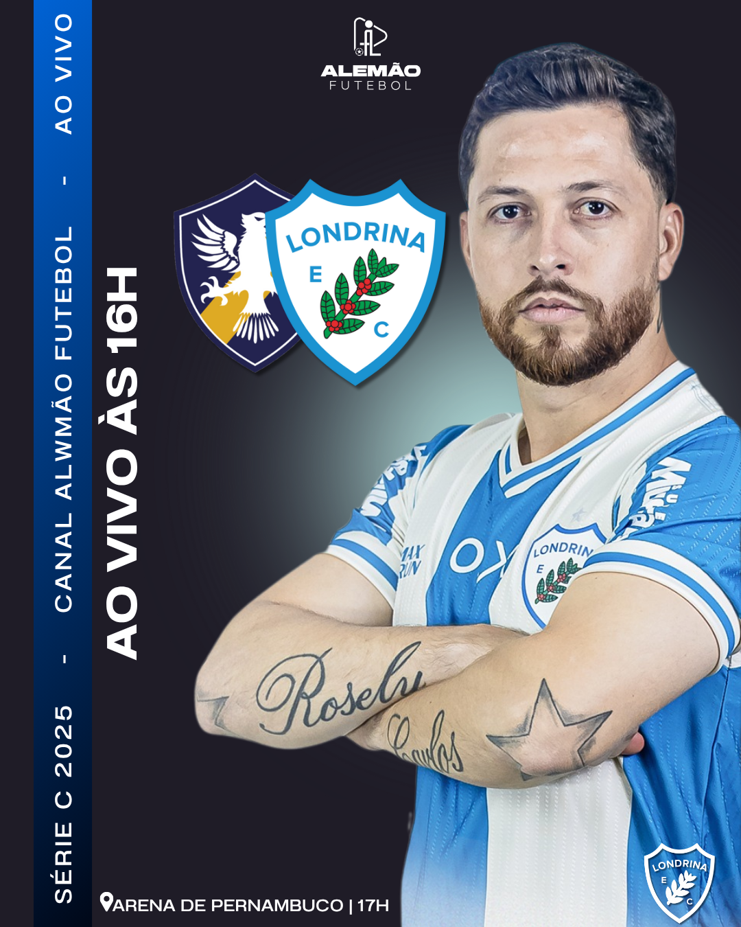 Retrô x Londrina: Tubarão busca 2ª vitória na Série C