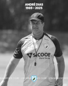 oto do ex-goleiro André Dias, campeão pelo Londrina e ABC, falecido em junho de 2025.